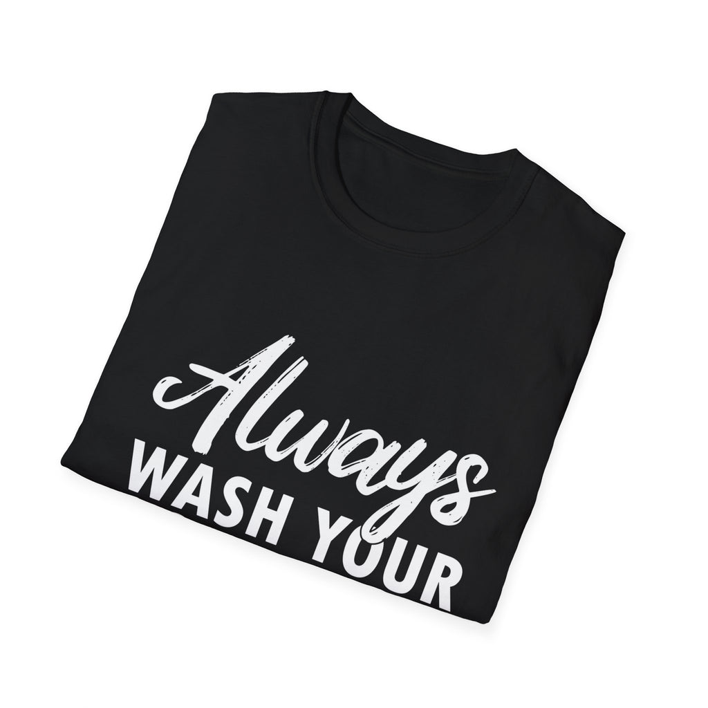Golf  Balls White T-Shirt — Plain Classic Tee
