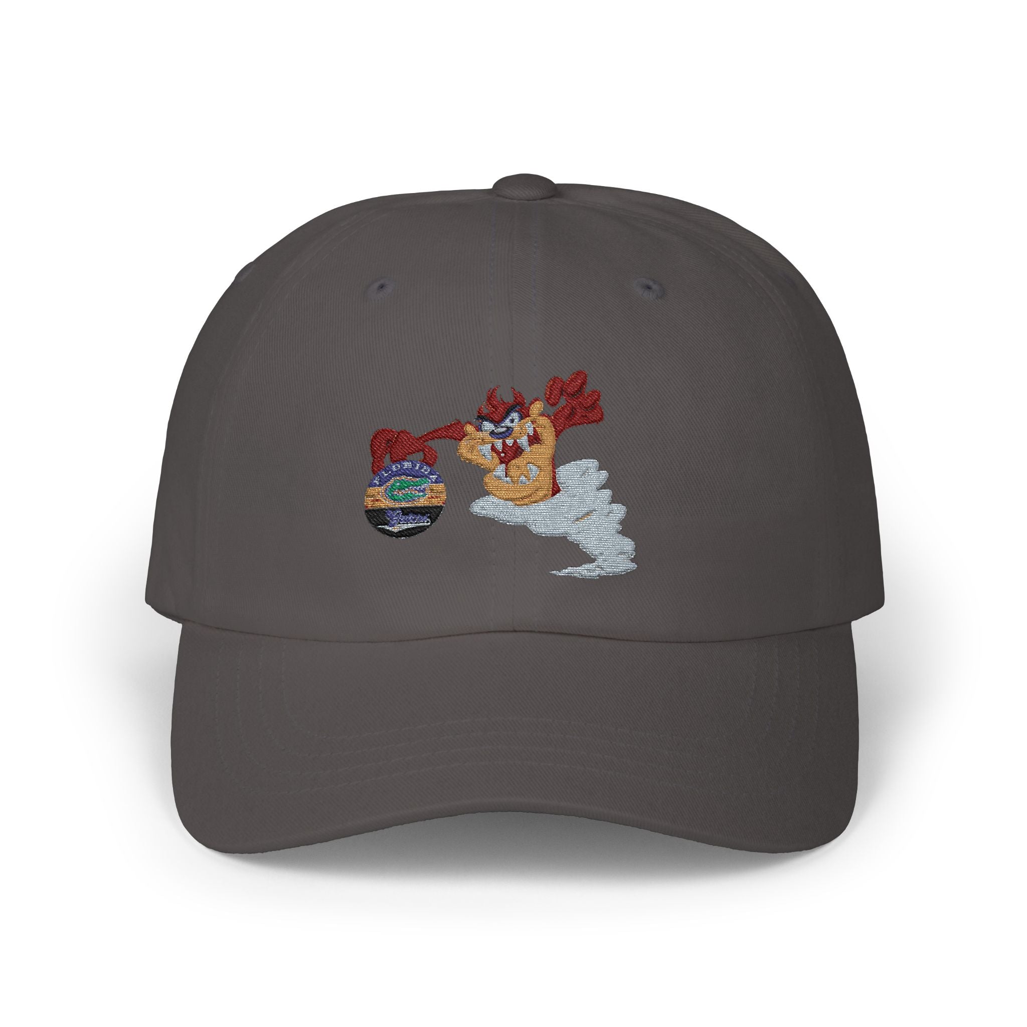 FL Gators Dad Cap — Vintage Cartoon TAZ Embroidered Baseball Hat