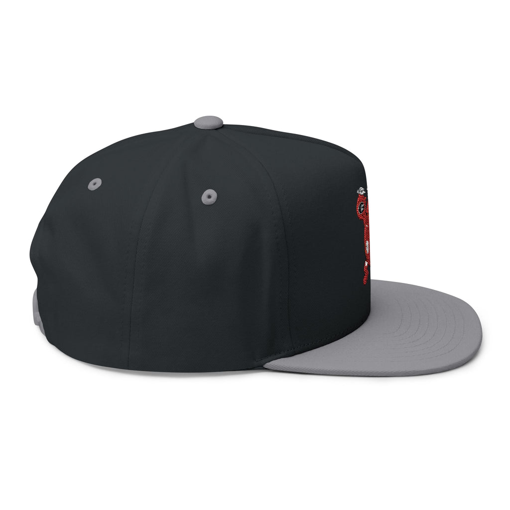 Kool Red Mascot Flat Bill Cap (Embroidered)