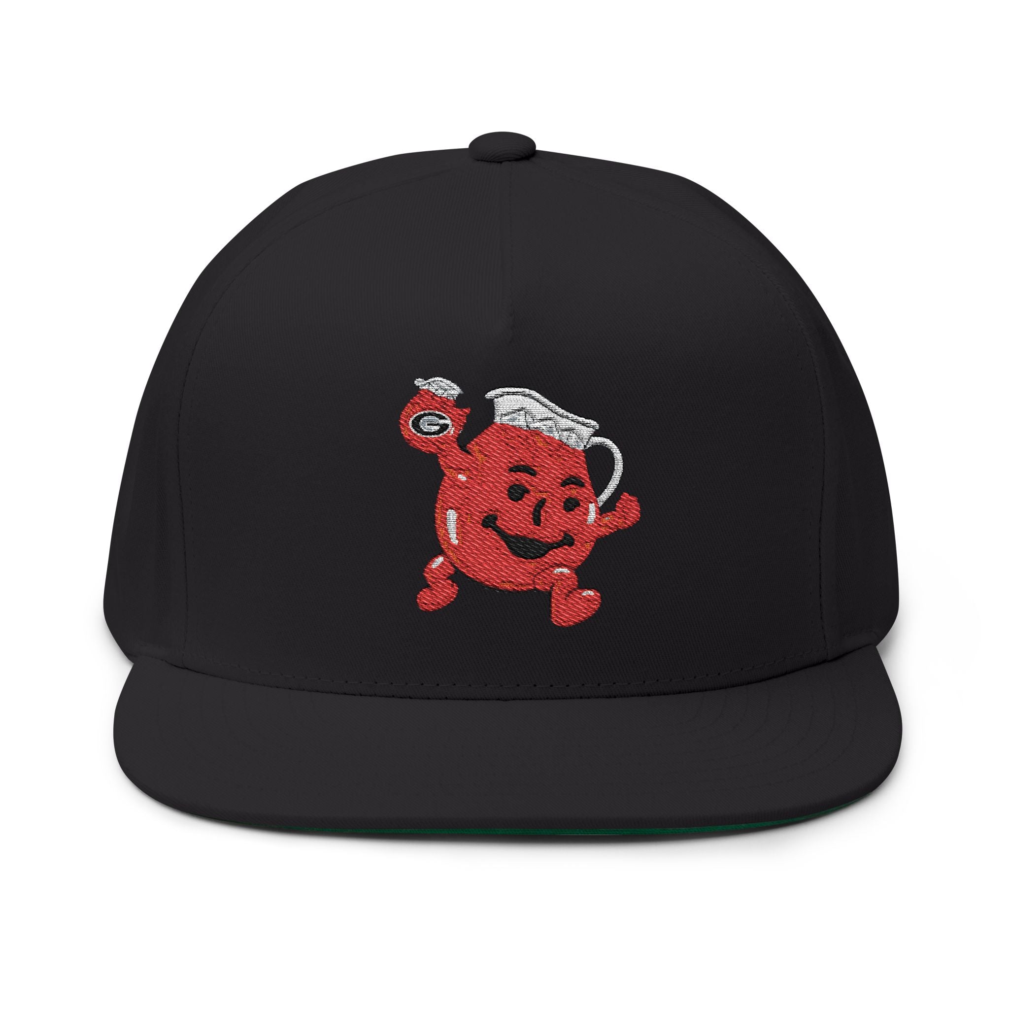 Kool Red Mascot Flat Bill Cap (Embroidered)