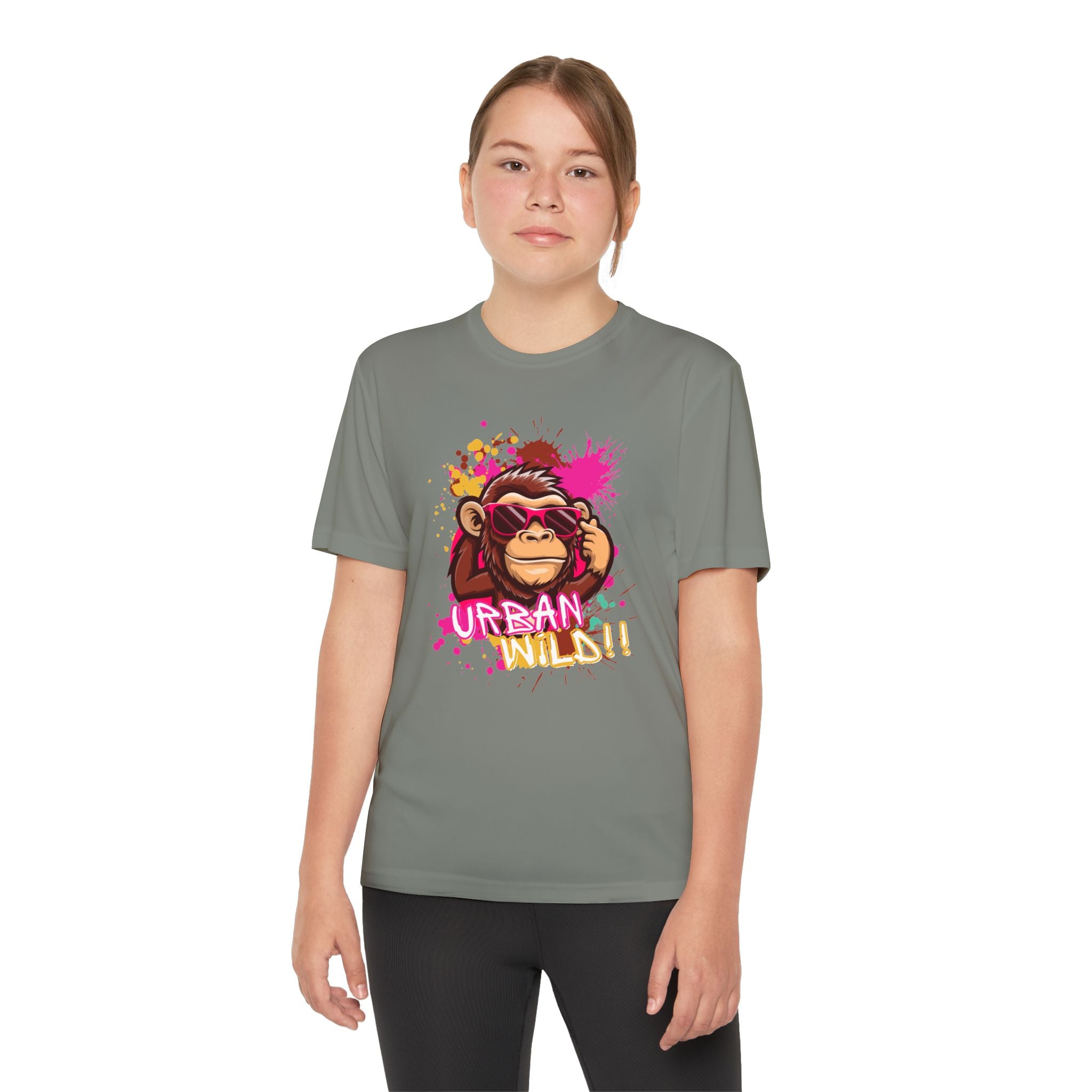 Youth Tee — Urban Ninja Monkey Graphic Shirt