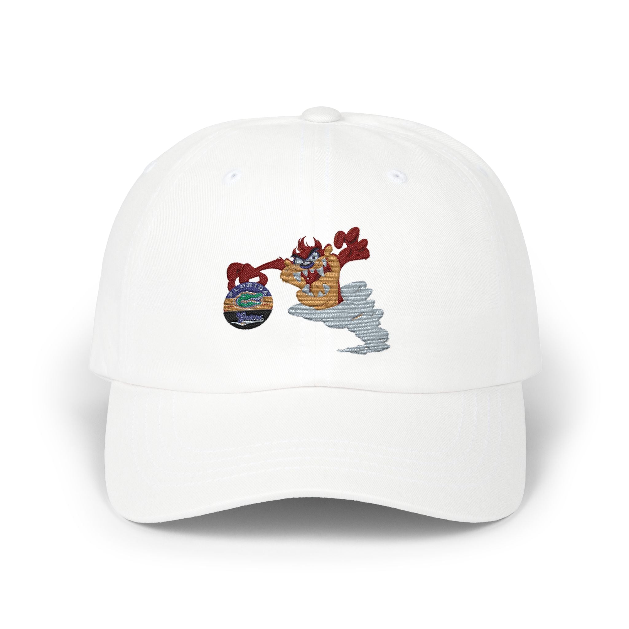 FL Gators Dad Cap — Vintage Cartoon TAZ Embroidered Baseball Hat