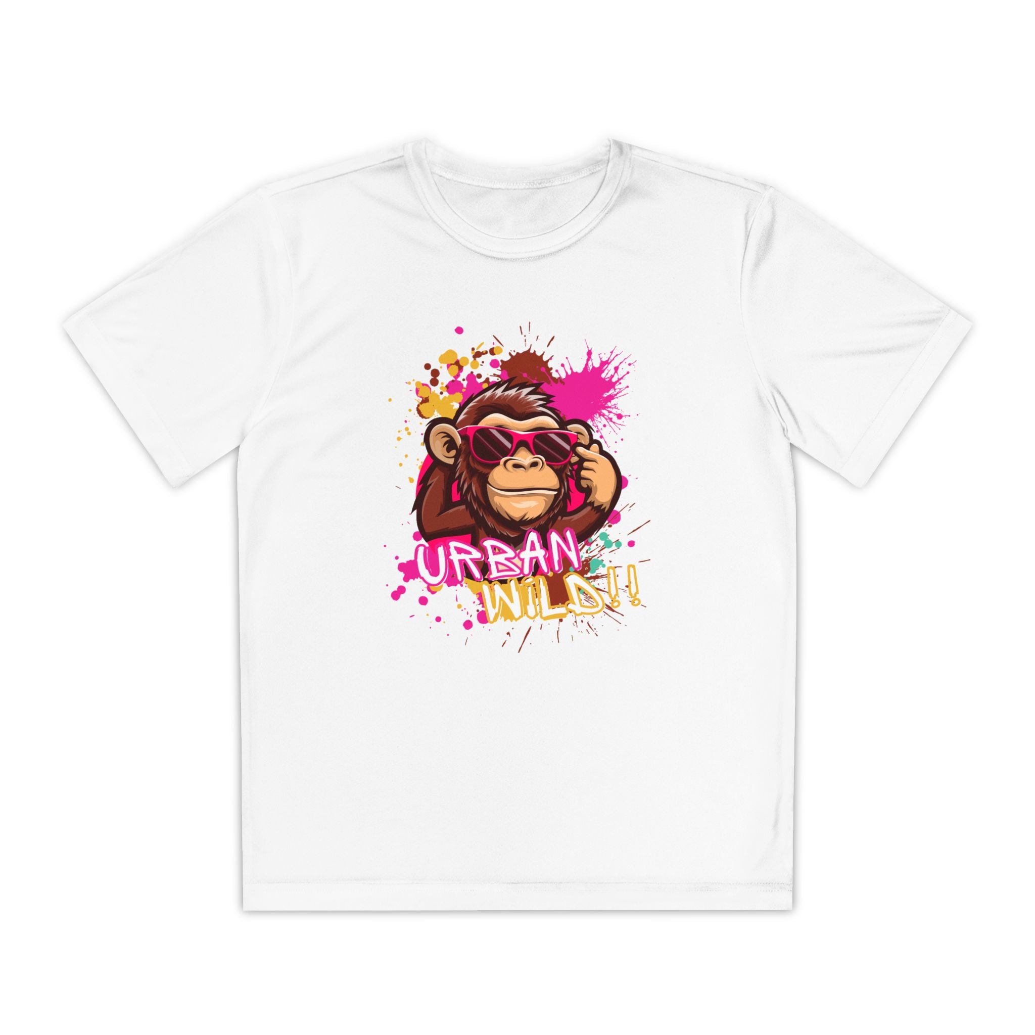 Youth Tee — Urban Ninja Monkey Graphic Shirt