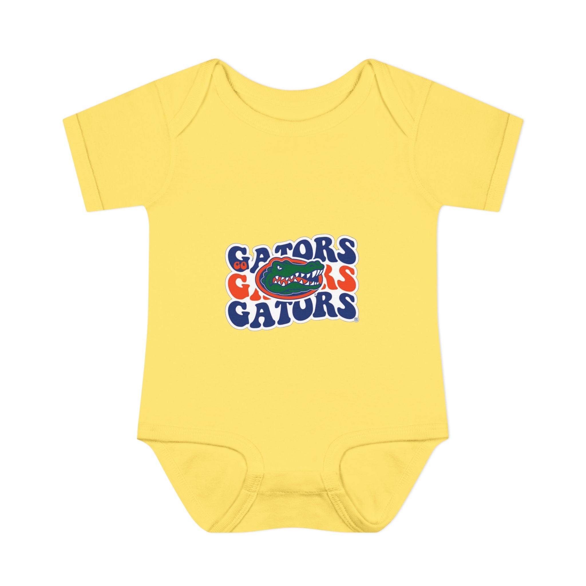Florida Gators Infant Bodysuit – Baby Rib Onesie with Gators Logo
