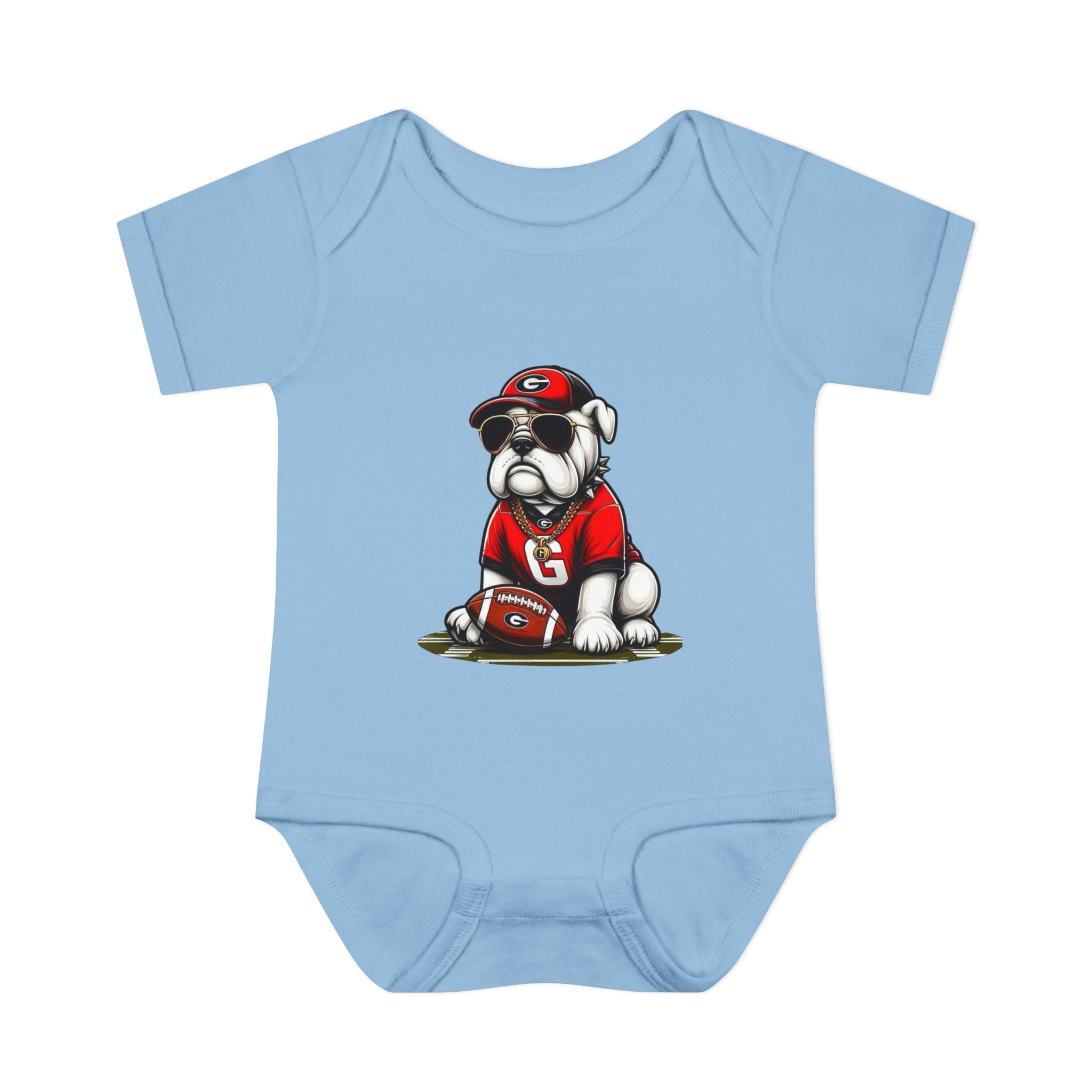 Georgia Bulldogs Baby Bodysuit – Cute Mascot Infant Onesie