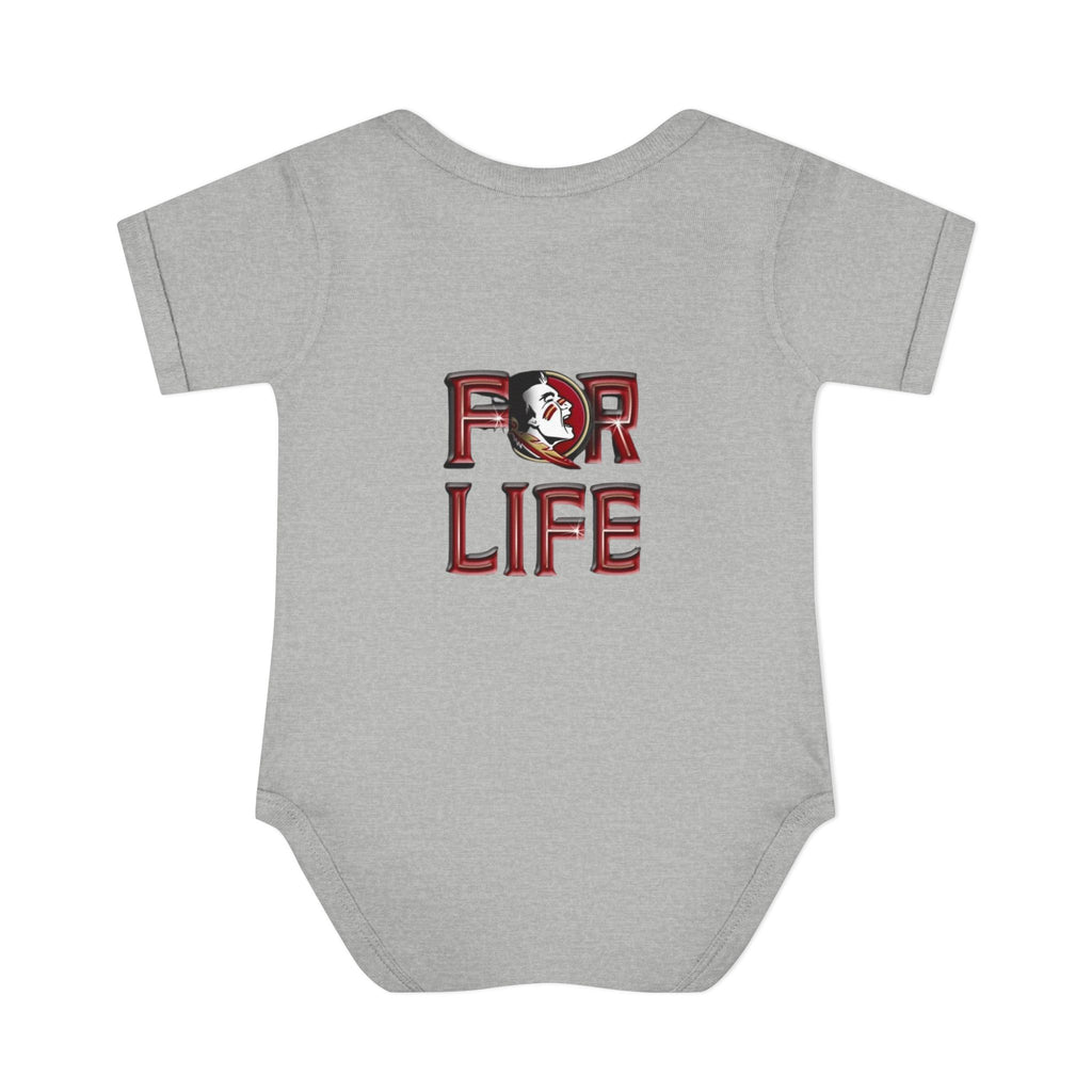 Florida State Seminoles Infant Bodysuit — 'For Life' Baby Onesie