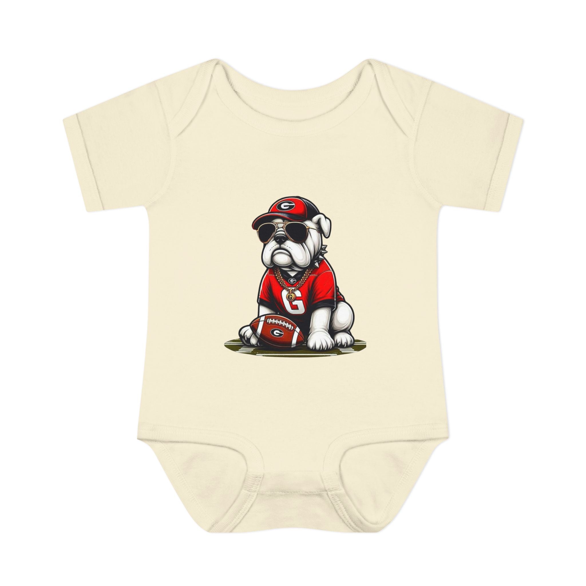 Georgia Bulldogs Baby Bodysuit – Cute Mascot Infant Onesie