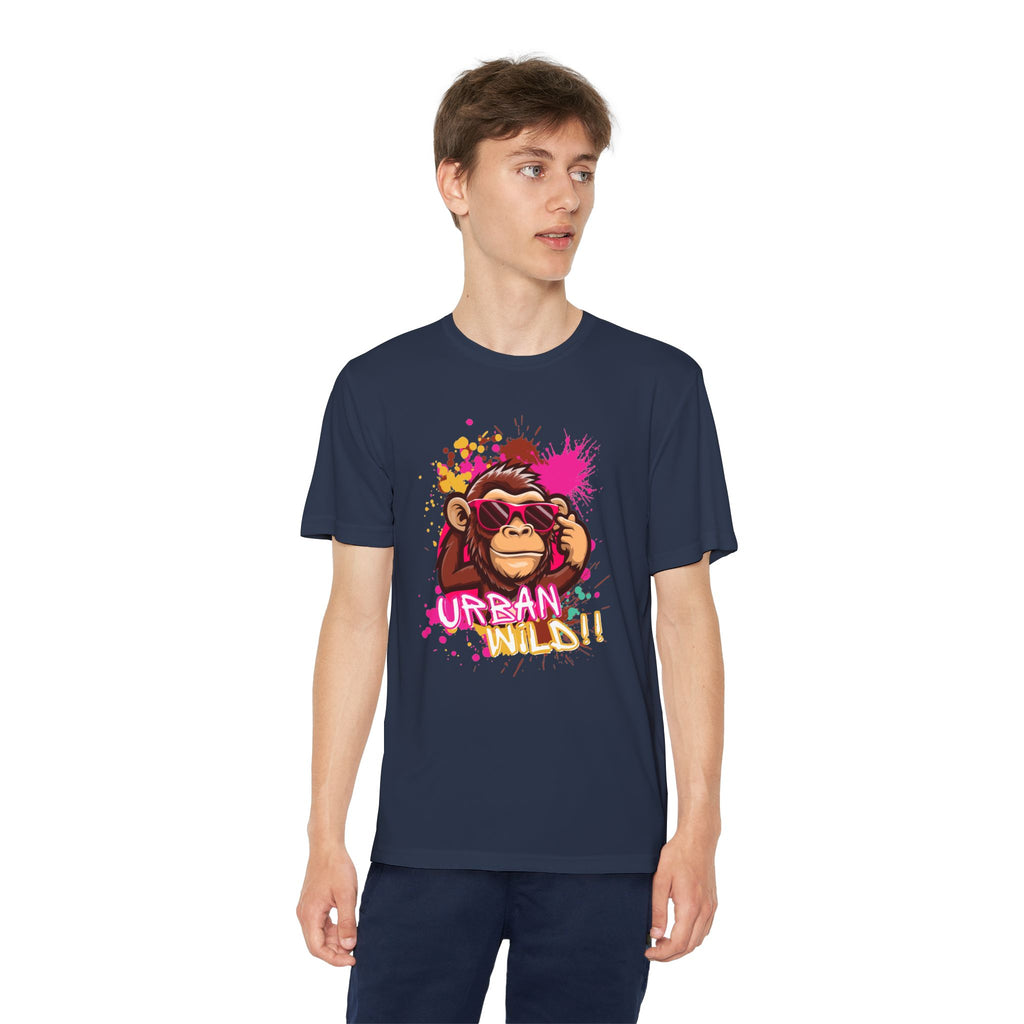 Youth Tee — Urban Ninja Monkey Graphic Shirt