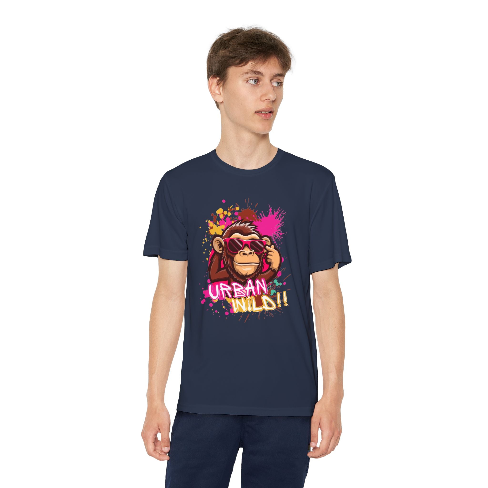 Youth Tee — Urban Ninja Monkey Graphic Shirt