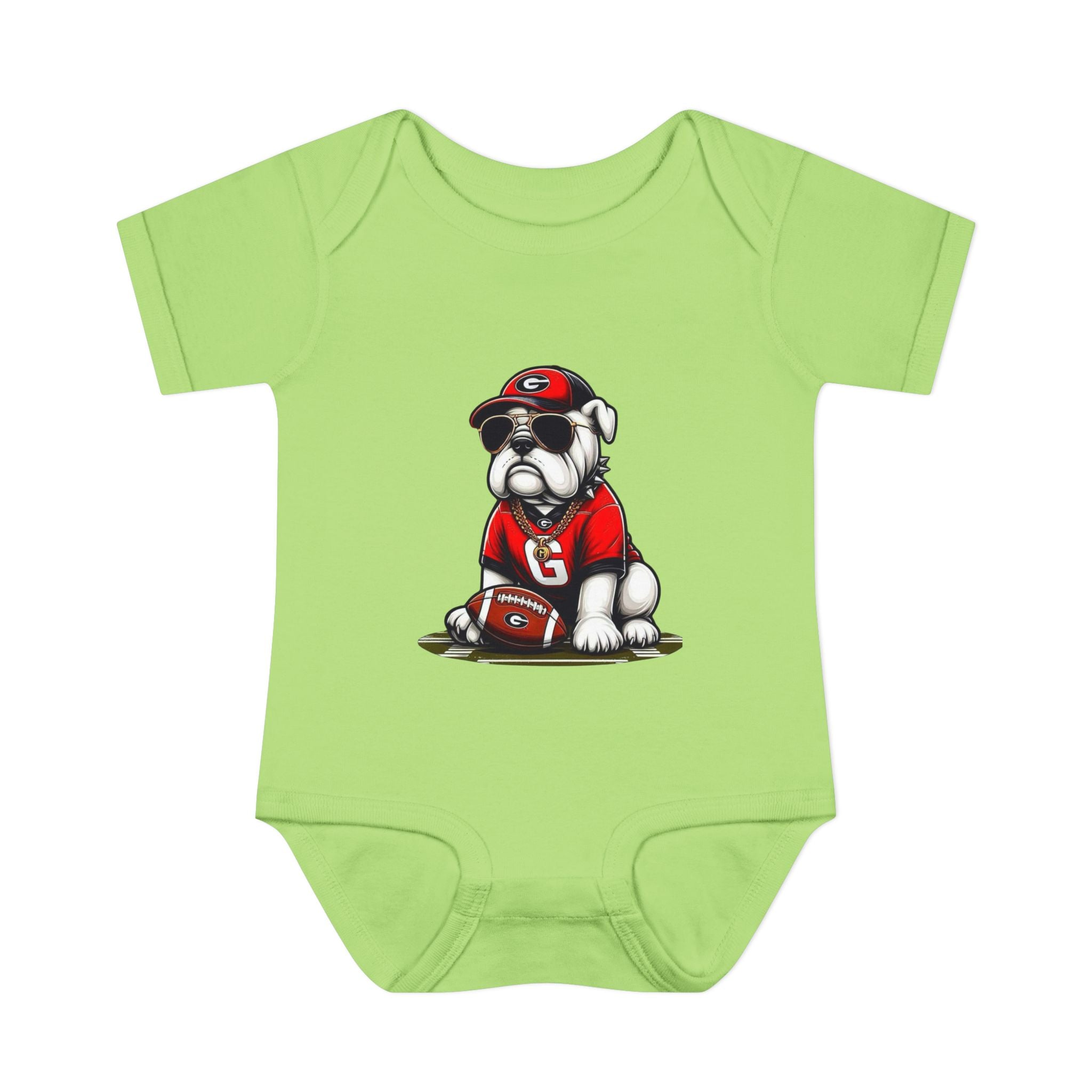 Georgia Bulldogs Baby Bodysuit – Cute Mascot Infant Onesie