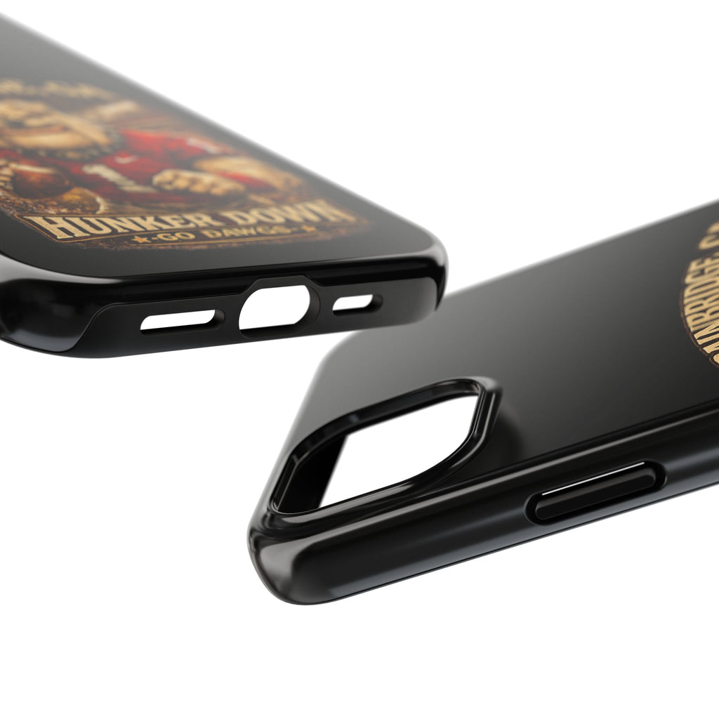 Bainbridge GA Bulldog Football Tough Phone Case — "Hunker Down" Game Day Protector