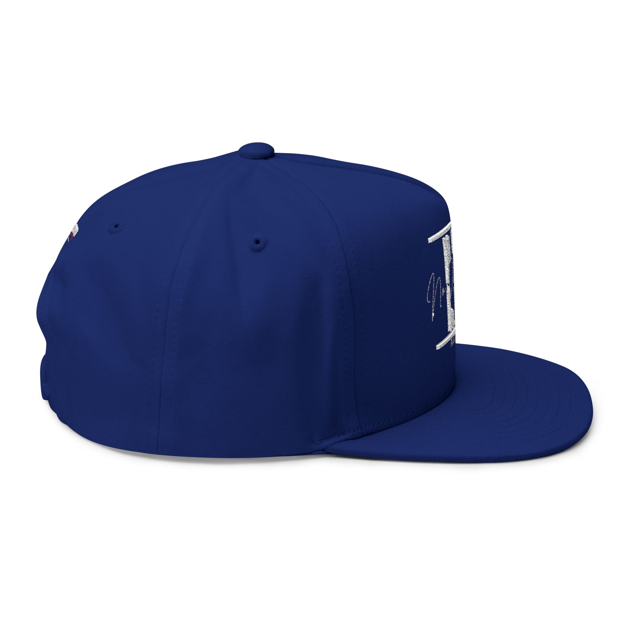 Flat Bill Cap — Embroidered NDO Streetwear Snapback