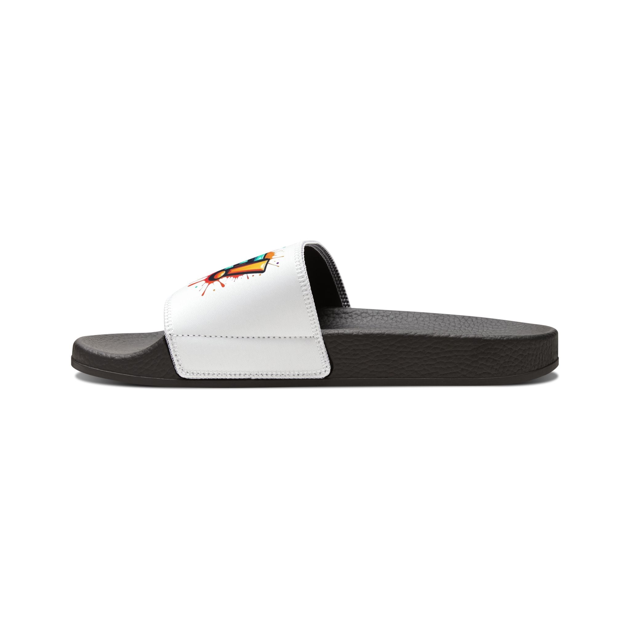 NOPE! Graphic Slide Sandals — Men's Removable-Strap Pool & Casual Slides