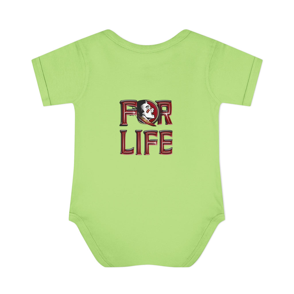 Florida State Seminoles Infant Bodysuit — 'For Life' Baby Onesie