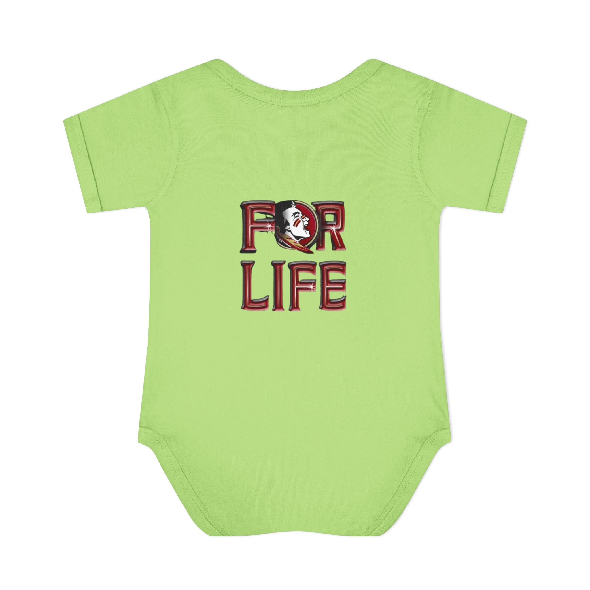 Florida State Seminoles Infant Bodysuit — 'For Life' Baby Onesie