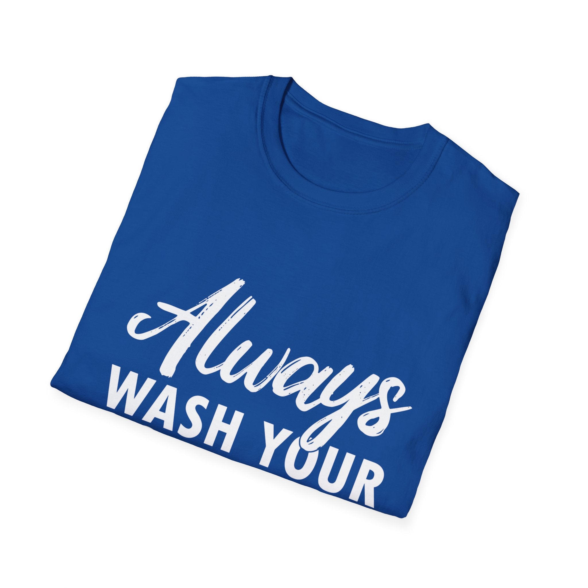 Golf  Balls White T-Shirt — Plain Classic Tee