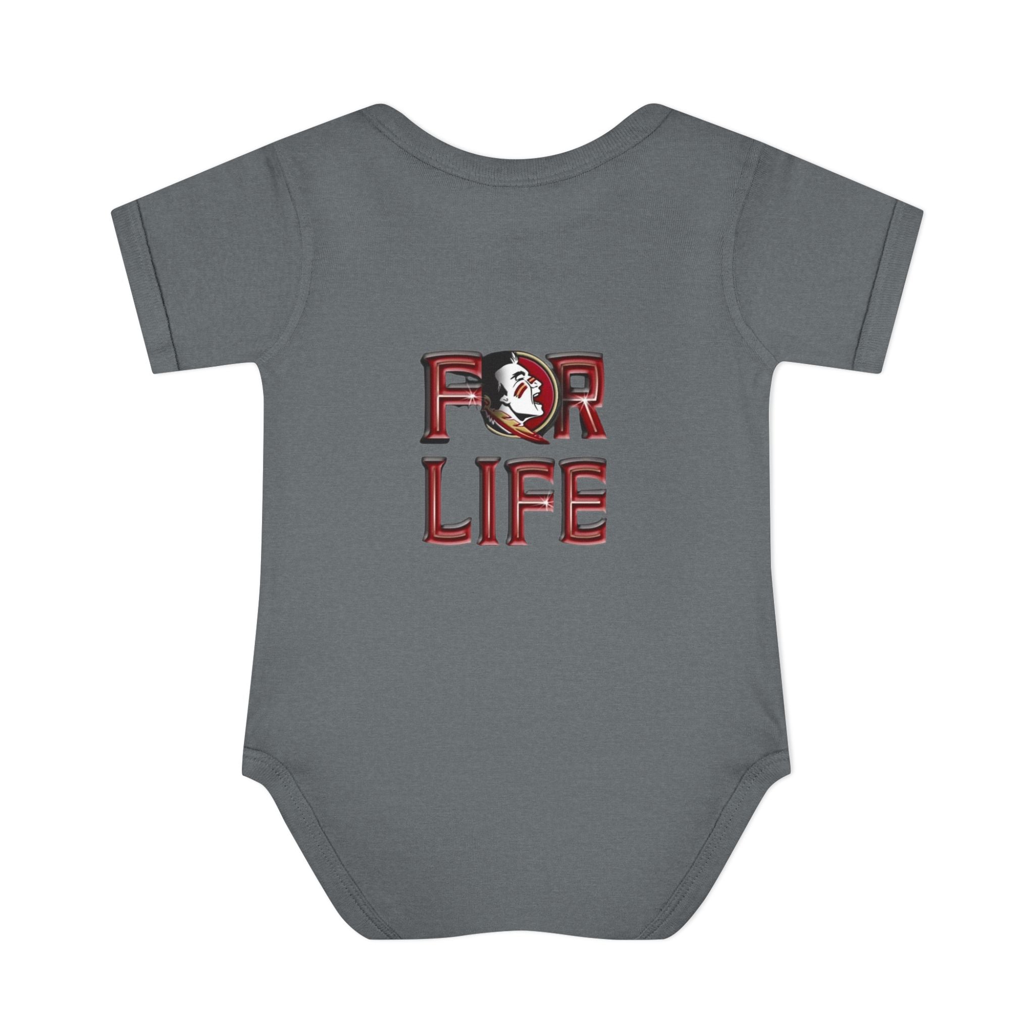 Florida State Seminoles Infant Bodysuit — 'For Life' Baby Onesie