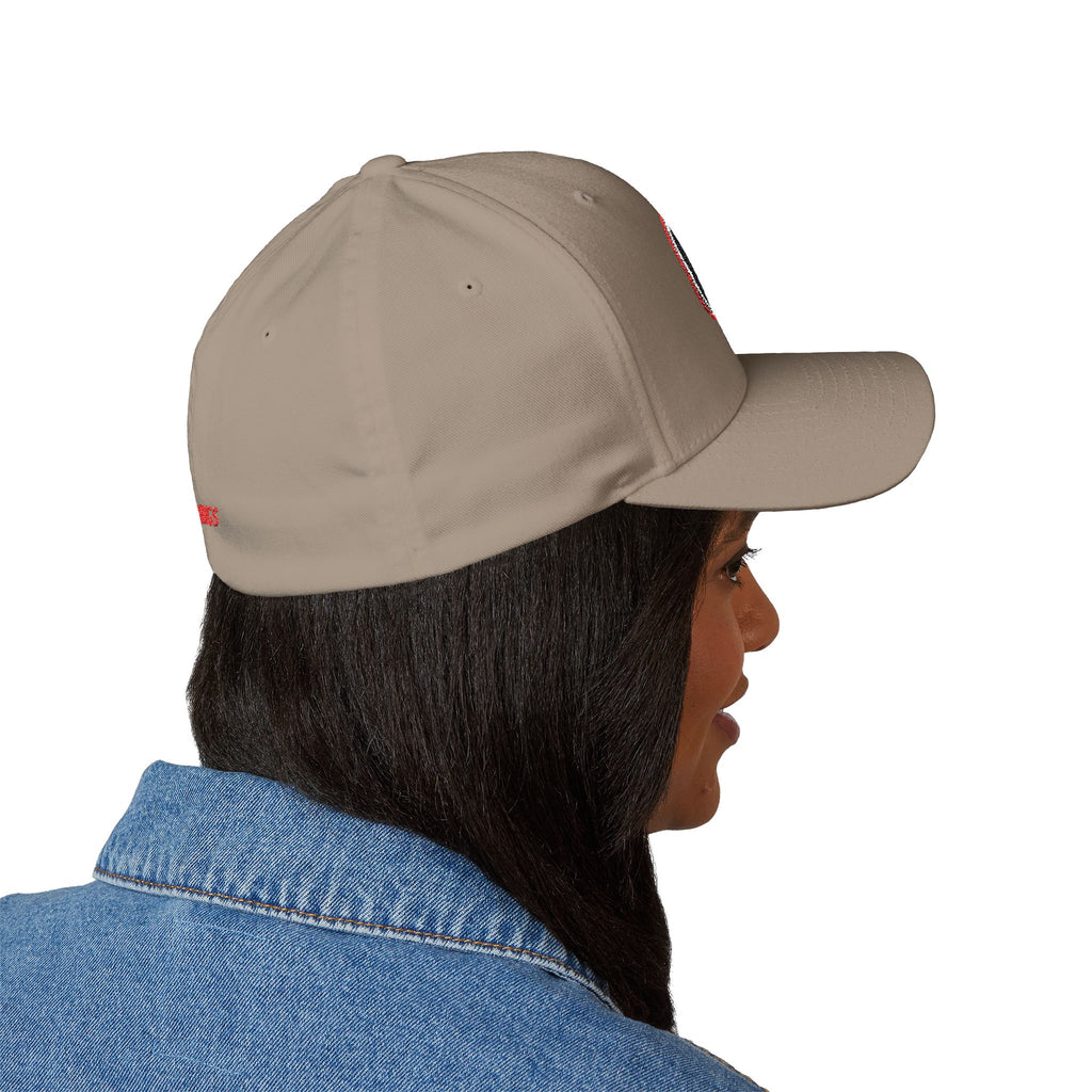 Embroidered GA Bulldogs G Logo Structured Cap — Closed-Back Baseball Hat with 'MY DAWGS' Detail