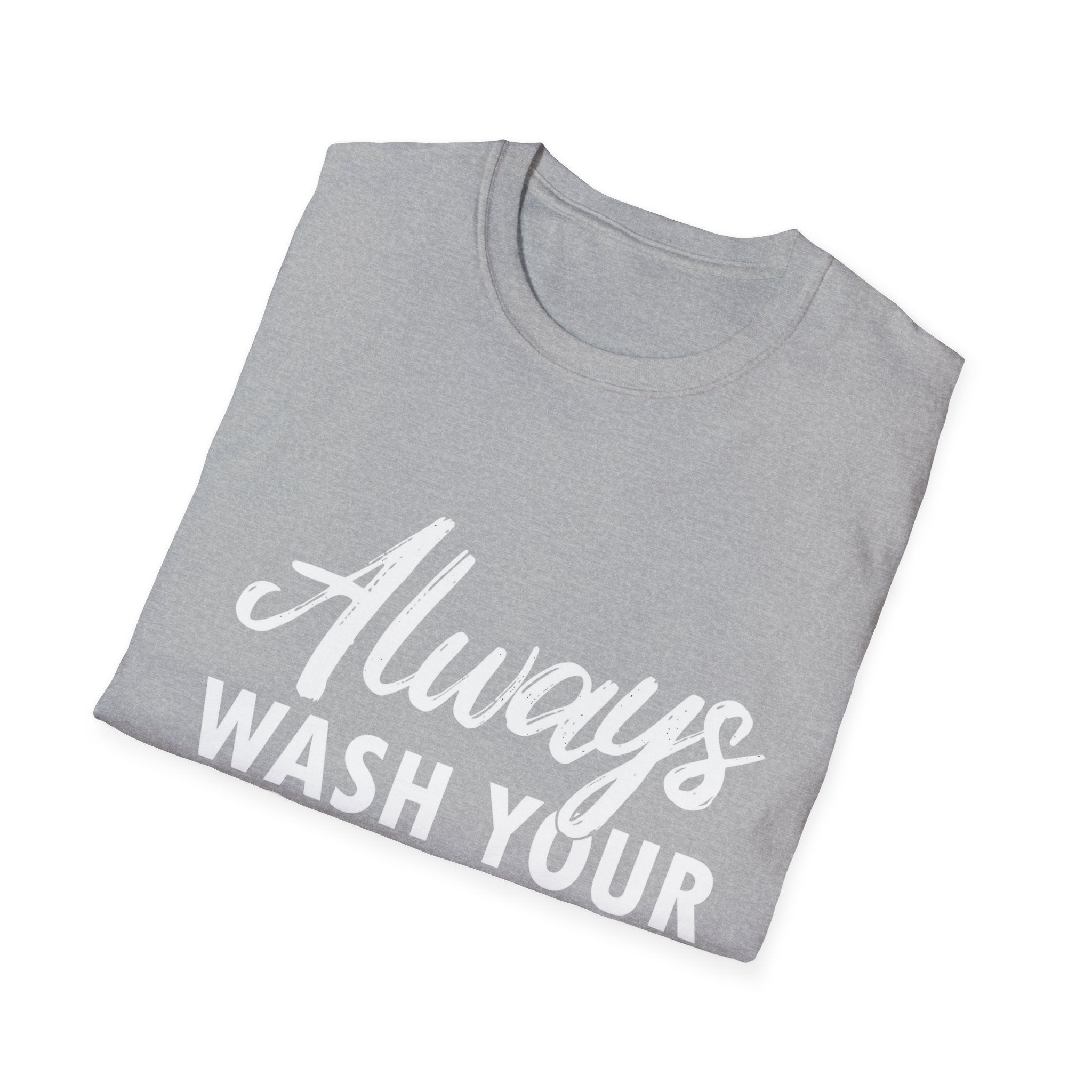 Golf  Balls White T-Shirt — Plain Classic Tee