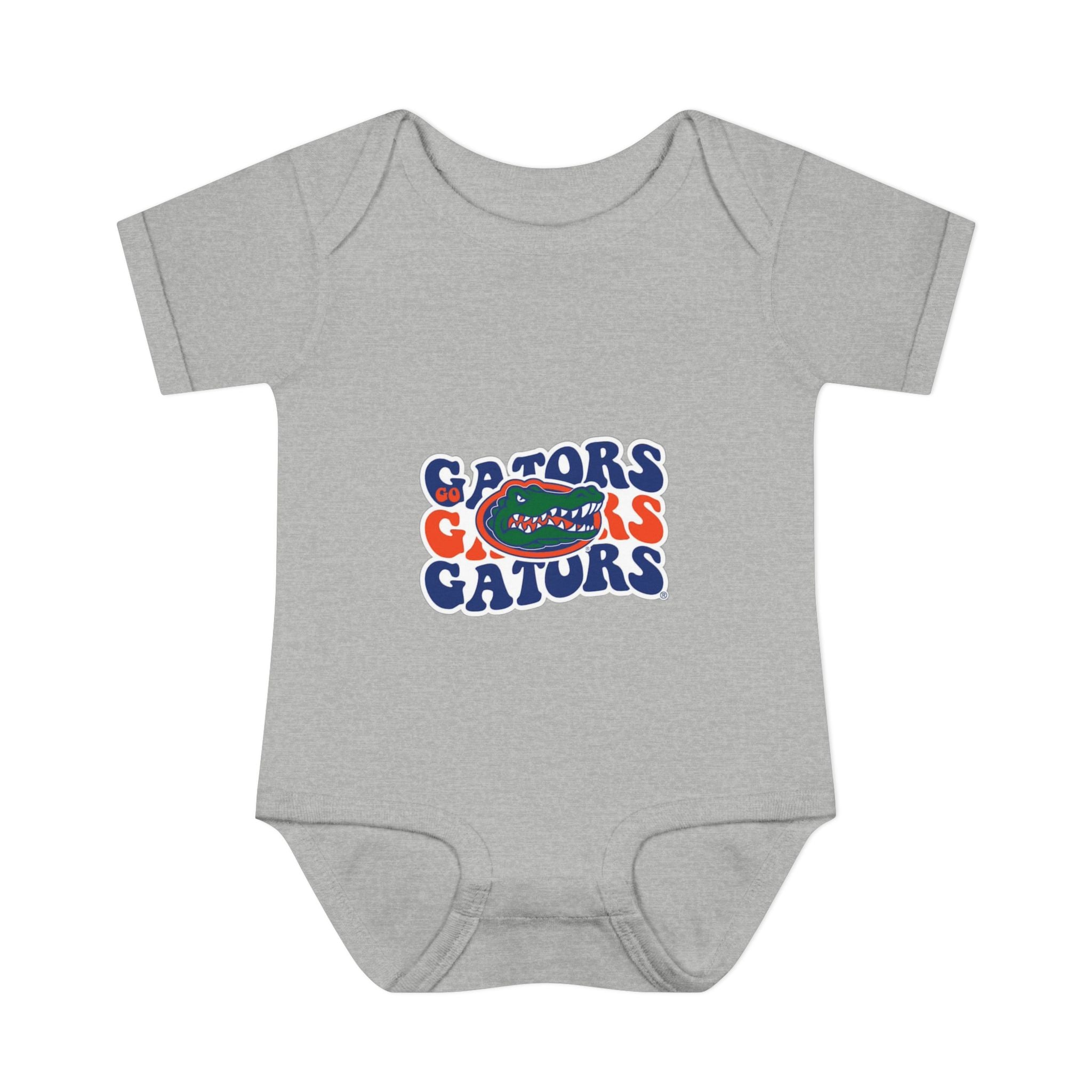 Florida Gators Infant Bodysuit – Baby Rib Onesie with Gators Logo