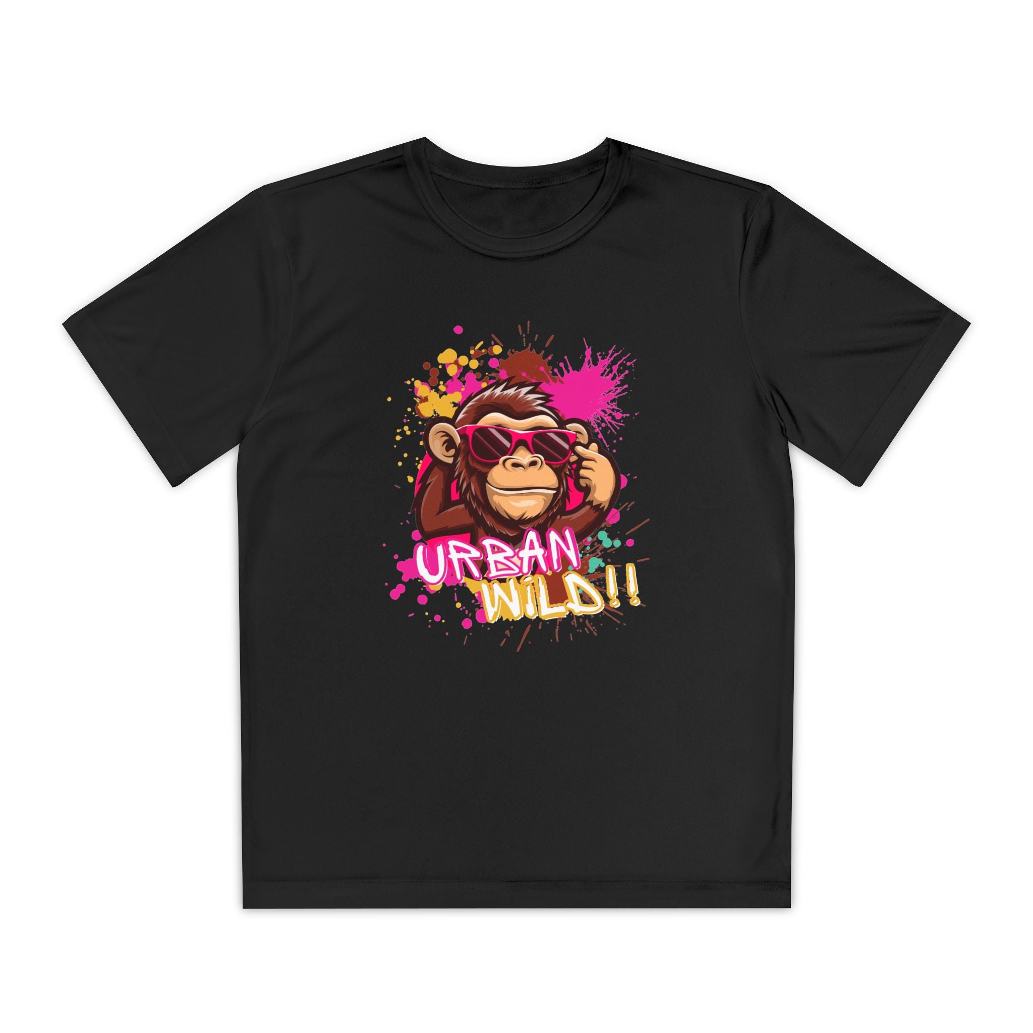 Youth Tee — Urban Ninja Monkey Graphic Shirt