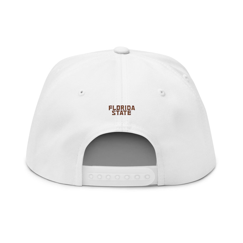 FSU Flat Bill Cap (Embroidery)