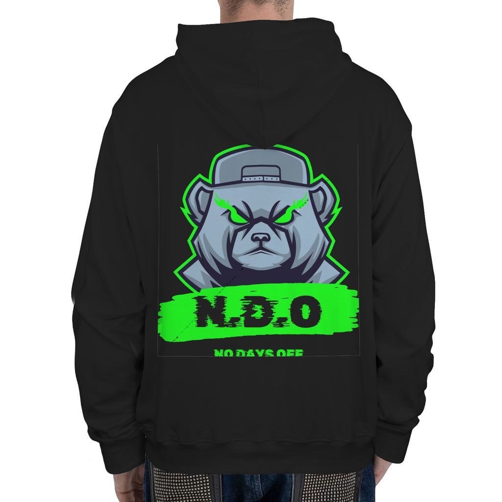 Neon NDO Bear Hoodie