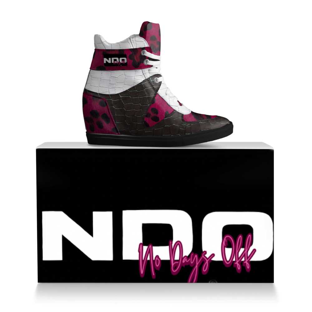 NDO Designs Extreme Limited Edition Lace Up Wedge Sneaker