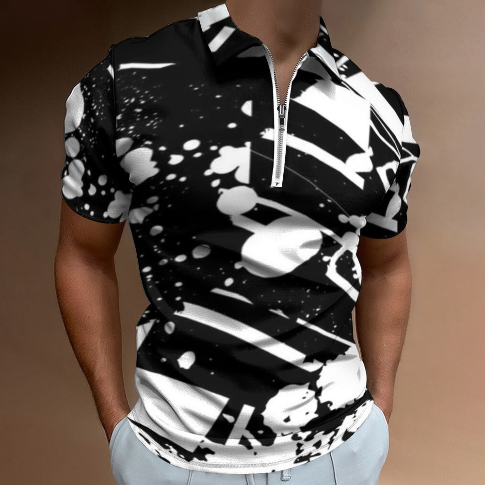 Short sleeve polo shirt