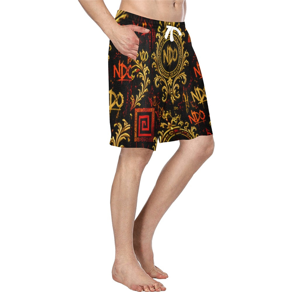 Men's All Over Print Casual Shorts (L23)