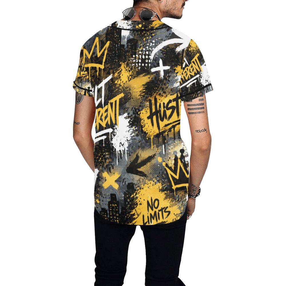 Men's All Over Print Baseball Jersey (T50)