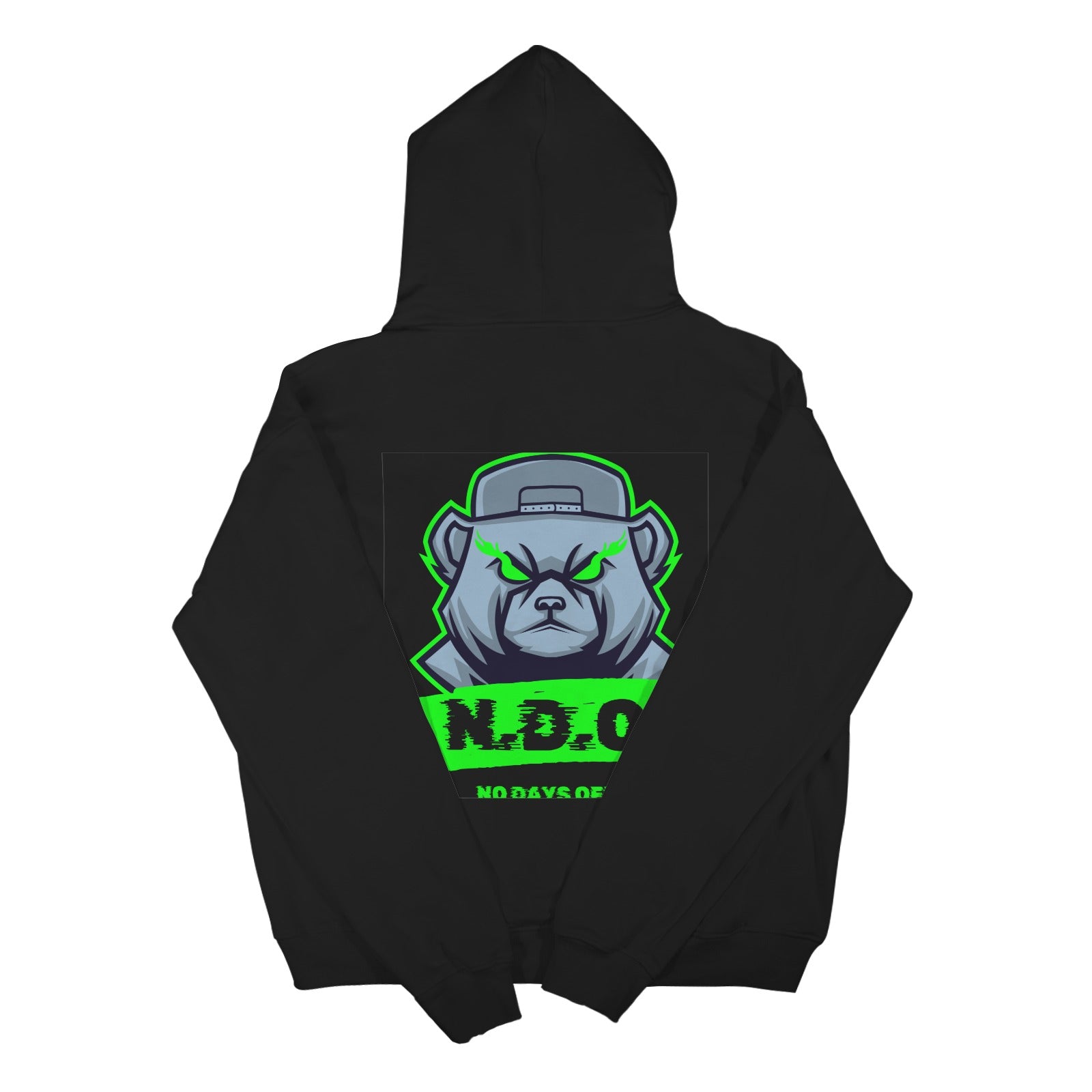 Neon NDO Bear Hoodie