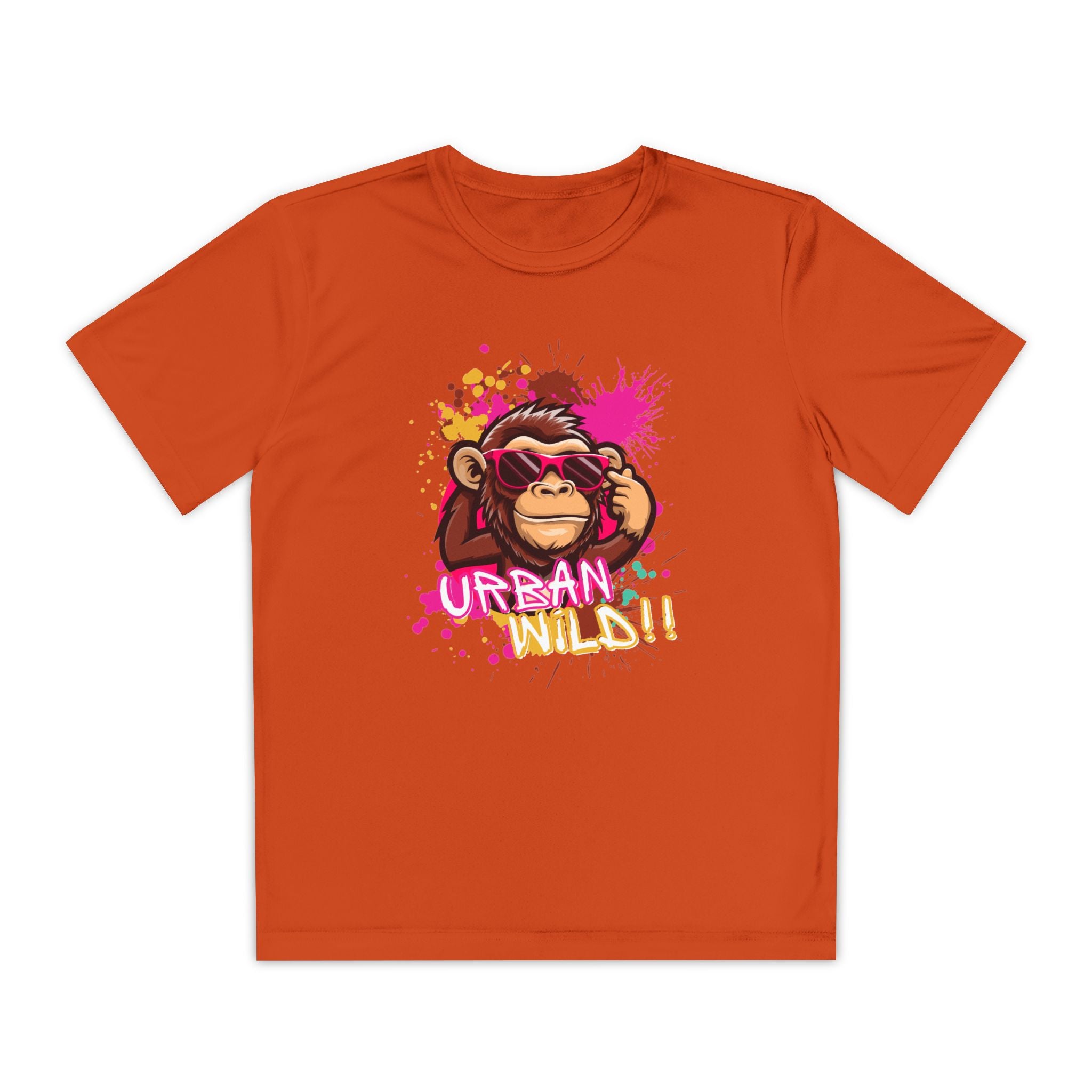 Youth Tee — Urban Ninja Monkey Graphic Shirt