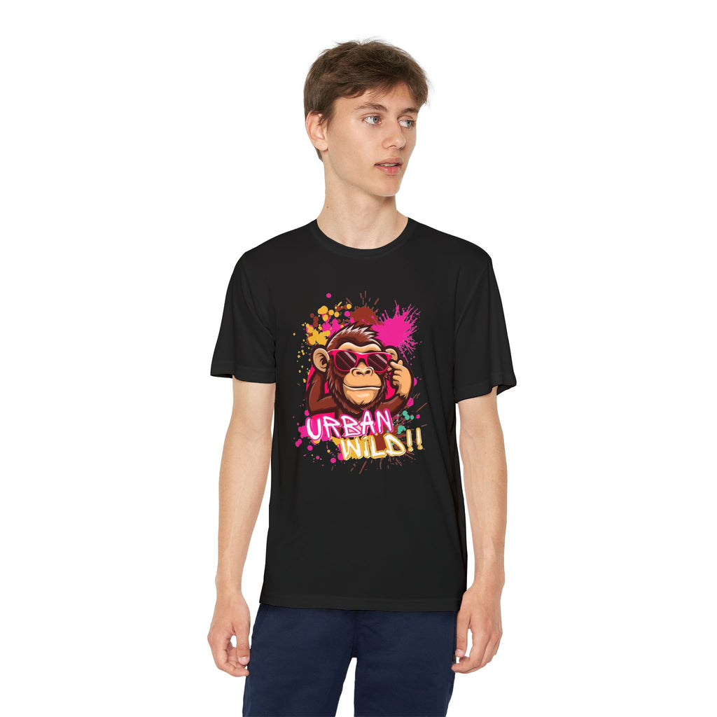Youth Tee — Urban Ninja Monkey Graphic Shirt