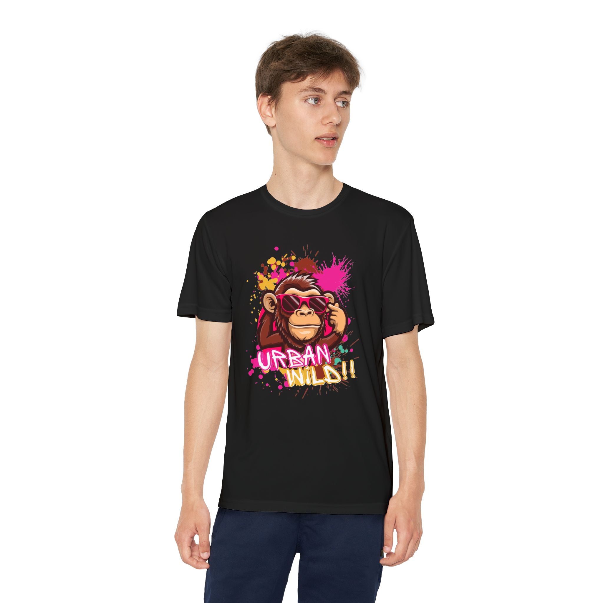 Youth Tee — Urban Ninja Monkey Graphic Shirt