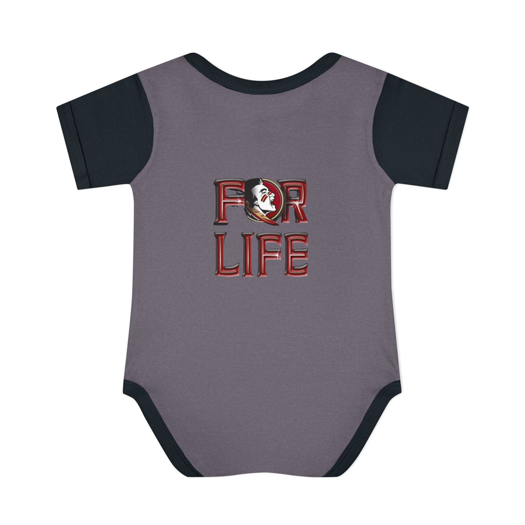 Florida State Seminoles Infant Bodysuit — 'For Life' Baby Onesie