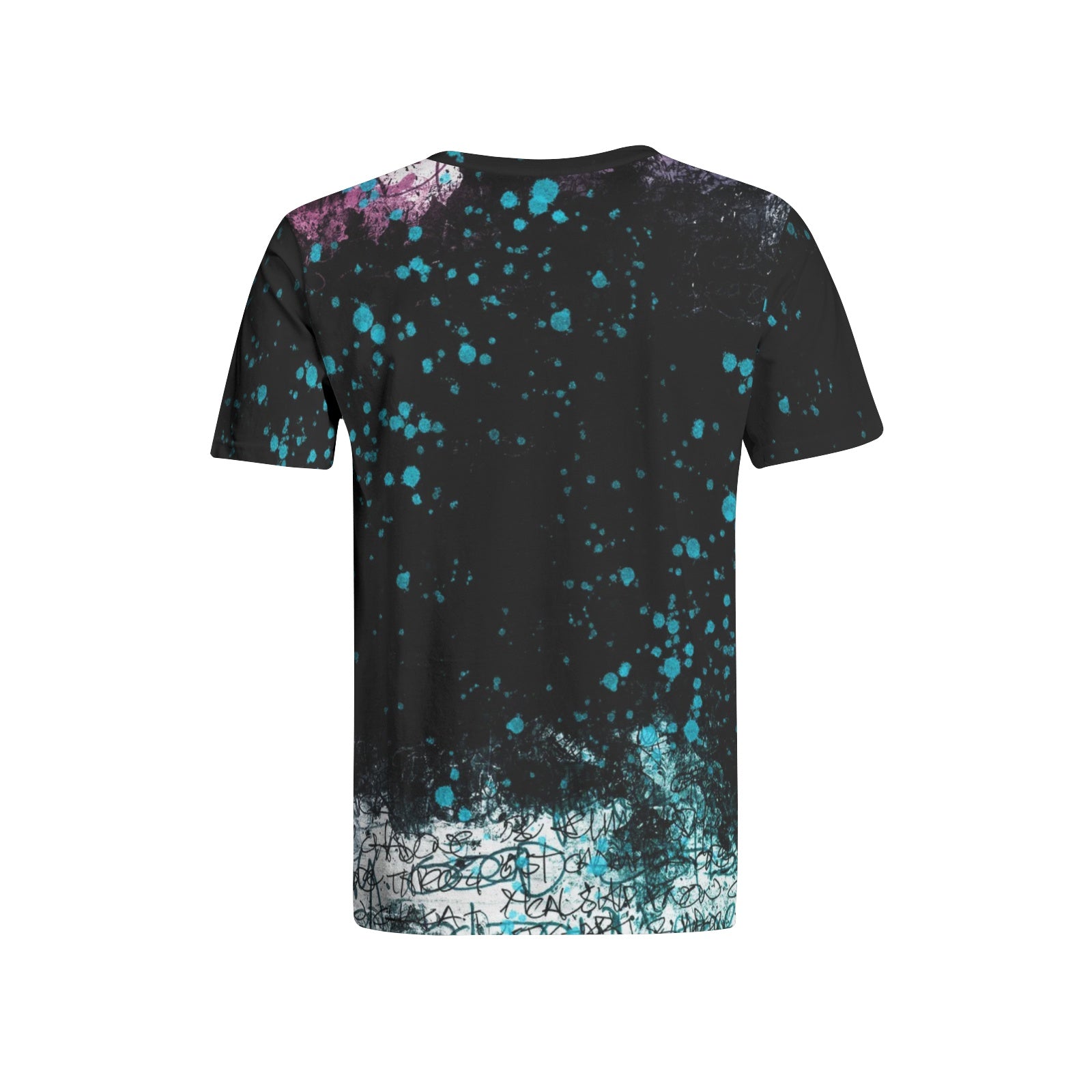 NDO Blue Bubble Men's All-Over Print Crew Neck T-shirts