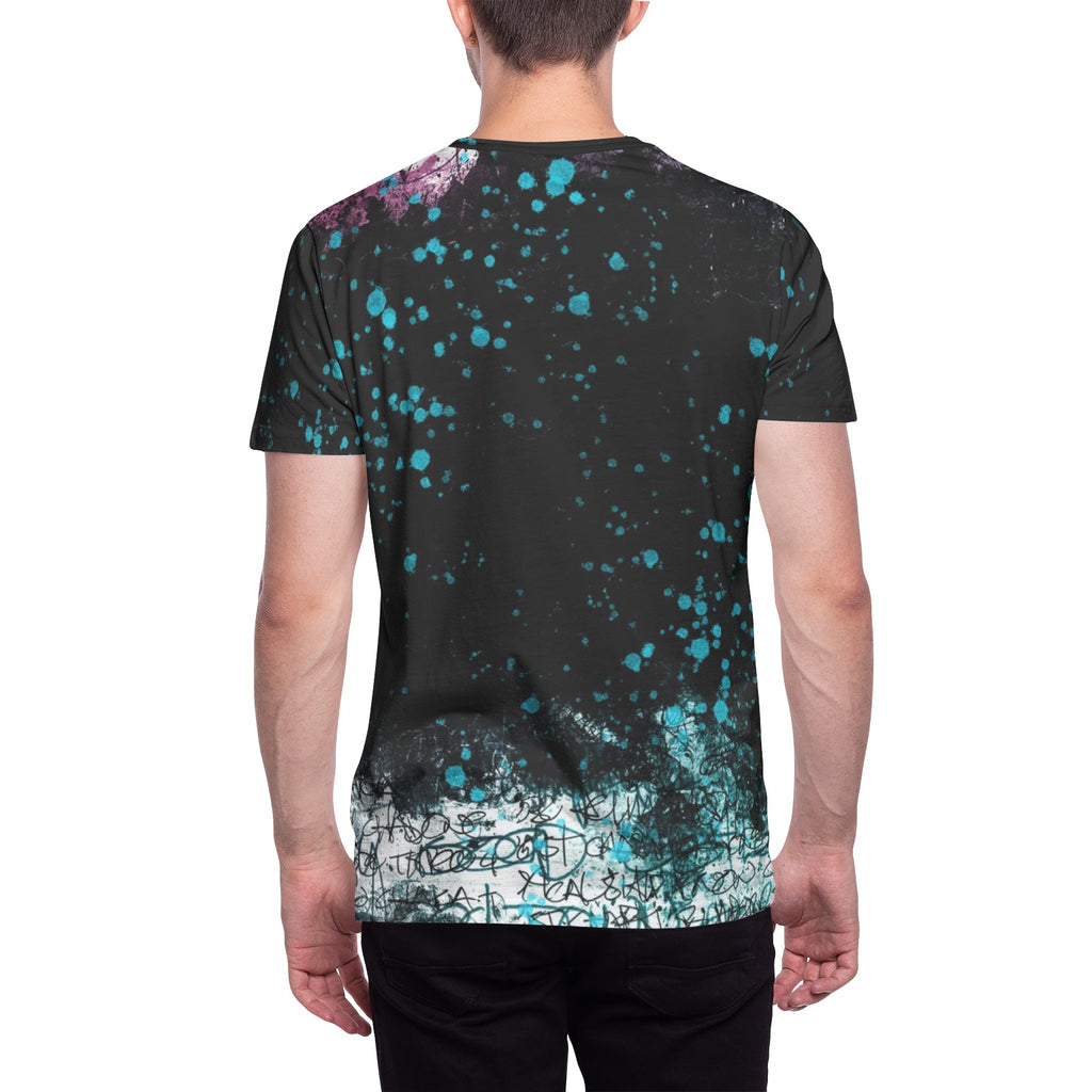 NDO Blue Bubble Men's All-Over Print Crew Neck T-shirts