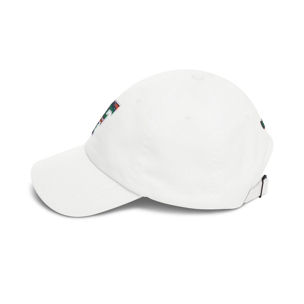 Florida Gators Floral 'F' Dad Cap - Embroidered College Baseball Hat
