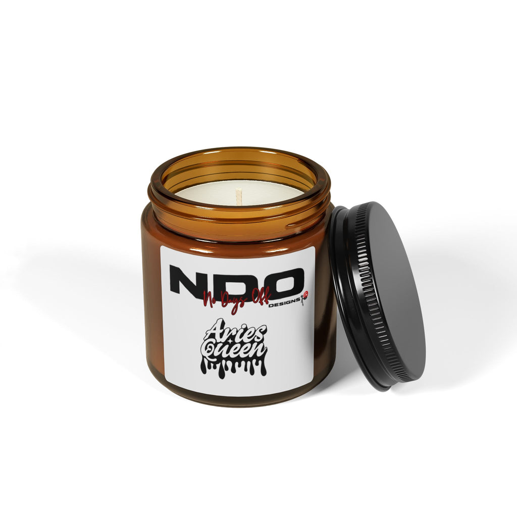 Amber Jar Soy Candle — NDO x Aries Queen Scented Candle