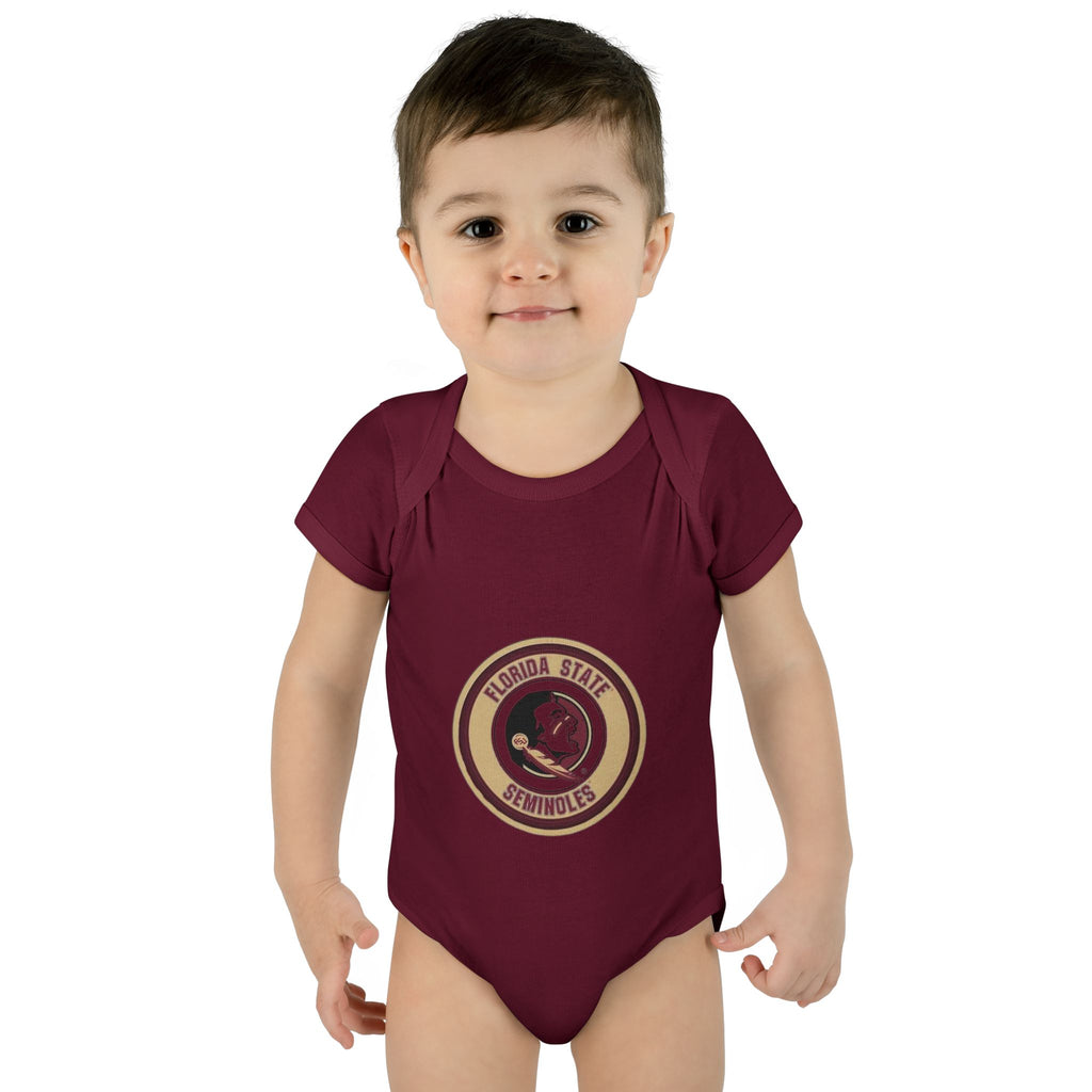 Florida State Seminoles Infant Bodysuit — 'For Life' Baby Onesie