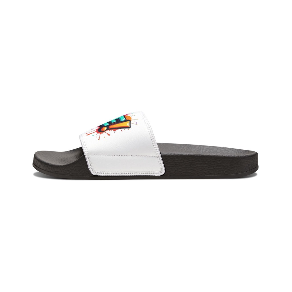 NOPE! Graphic Slide Sandals — Men's Removable-Strap Pool & Casual Slides