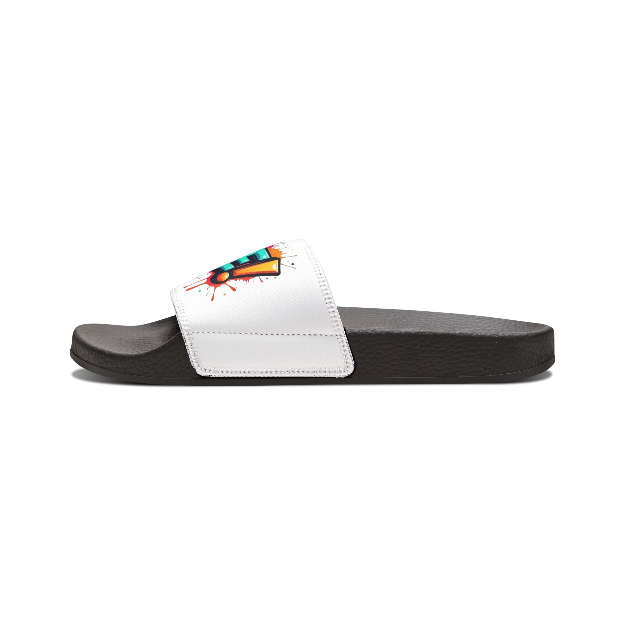 NOPE! Graphic Slide Sandals — Men's Removable-Strap Pool & Casual Slides