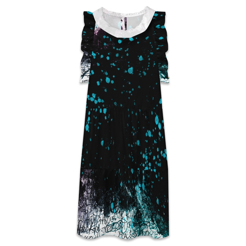 NDO Design Ruffled High-Waisted dress