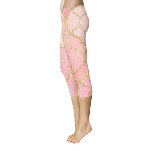 All-Over Print Capri Leggings
