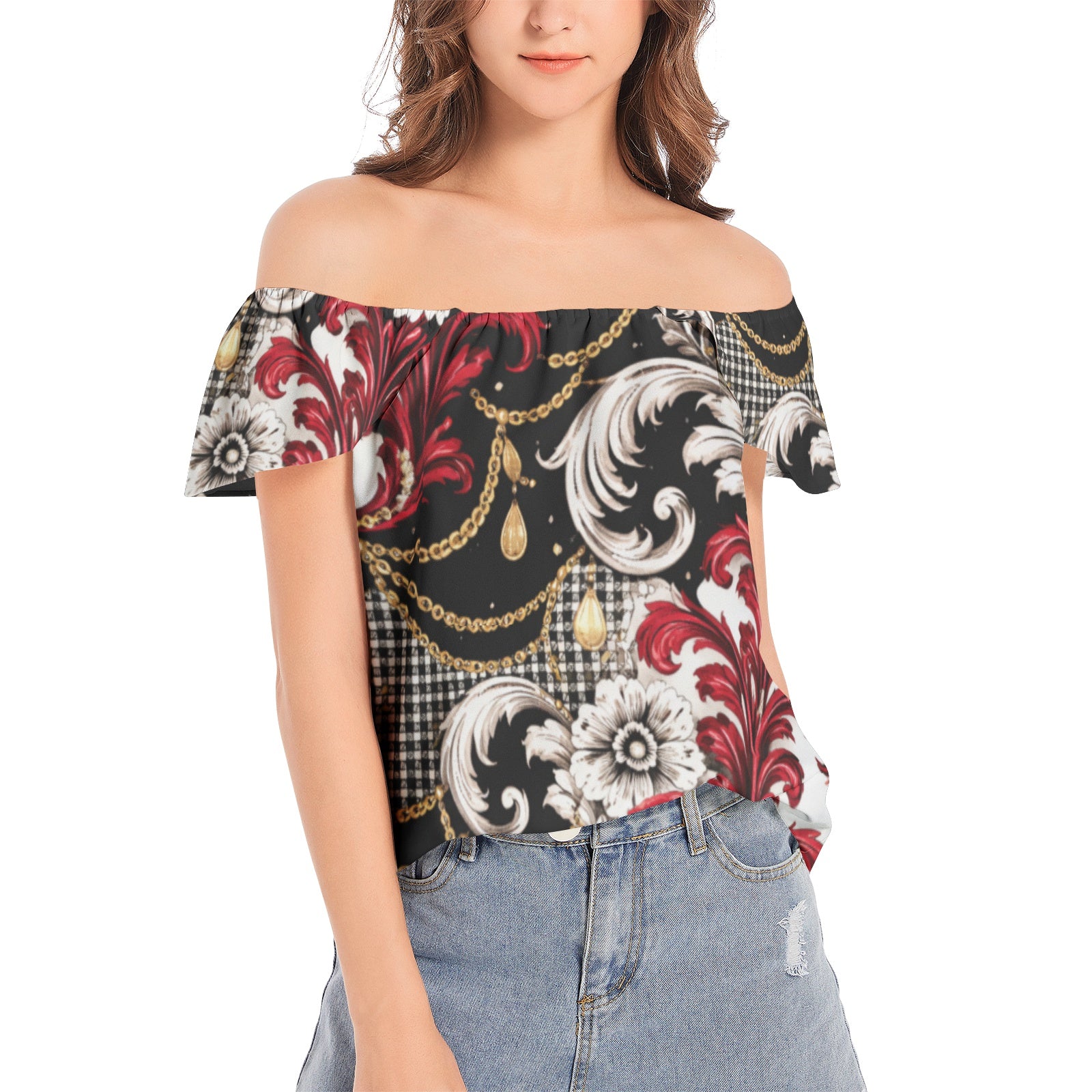 Women's Off The Shoulder Top