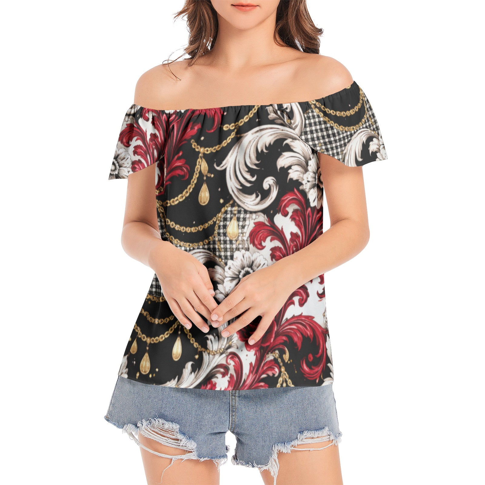 Women's Off The Shoulder Top