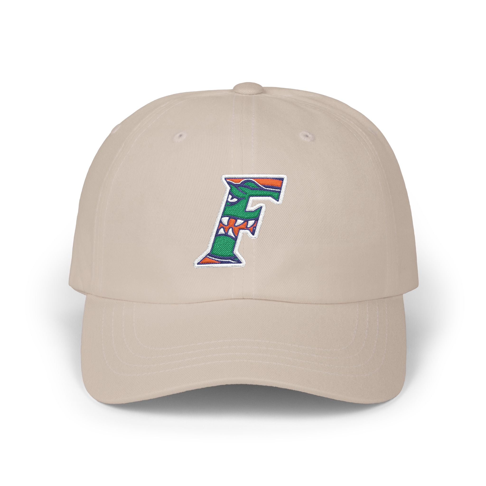 Florida Gators Floral 'F' Dad Cap - Embroidered College Baseball Hat