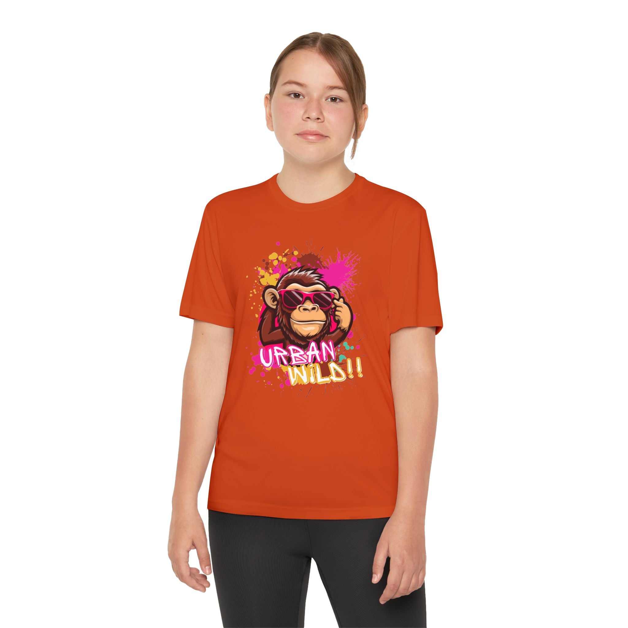 Youth Tee — Urban Ninja Monkey Graphic Shirt