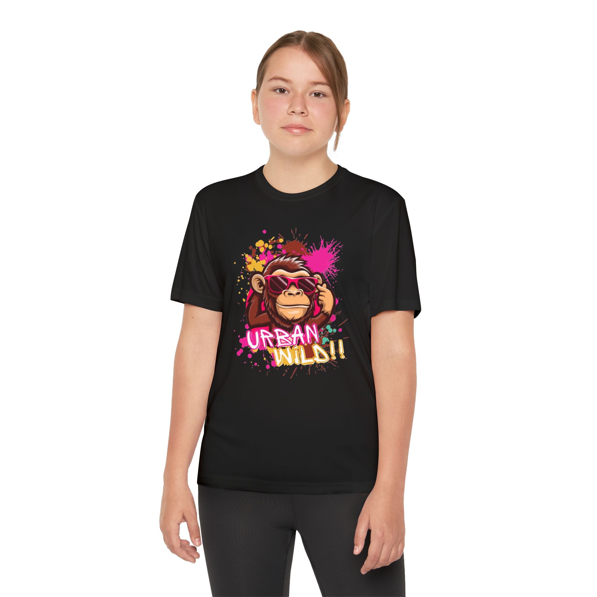 Youth Tee — Urban Ninja Monkey Graphic Shirt